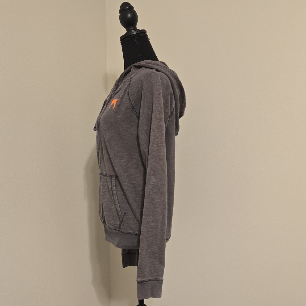 PINK Victoria's Secret Gray Hoodie with Logo Accents - Picture 5 of 8